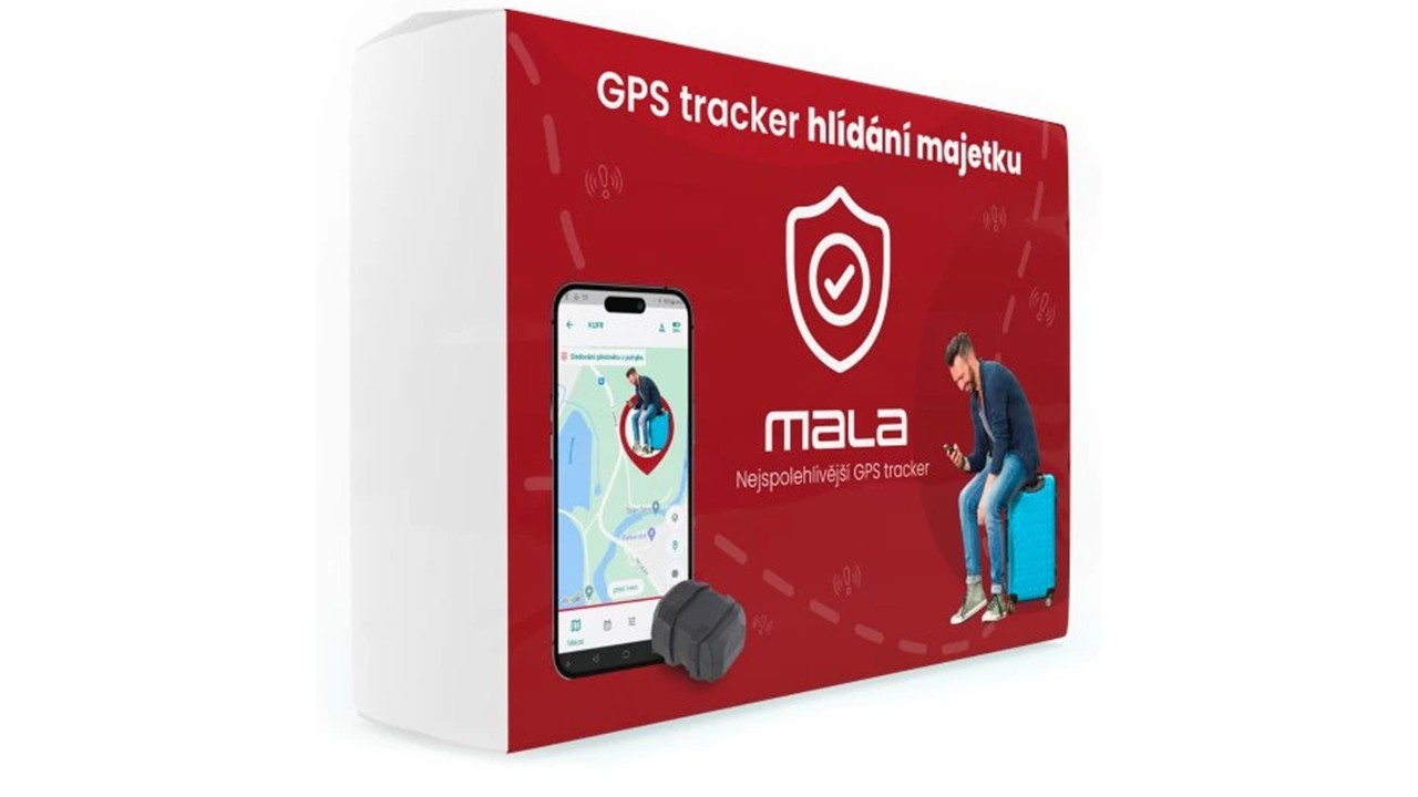 GPS tracker pro hlídání majetku